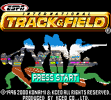 ESPN International Track & Field (USA) Title Screen